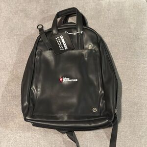 Corckcicle commuter backpack vegan leather with laptop compartment